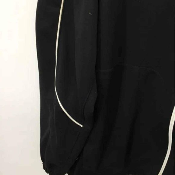 Jordan Nike Mens Black Long Sleeve Mock Neck Full-Zip Track Sweat Jacket Coat L - Picture 6 of 9